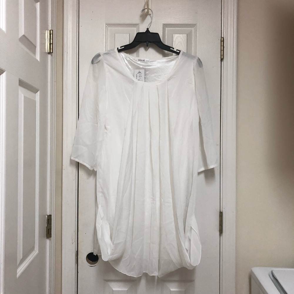 White dress